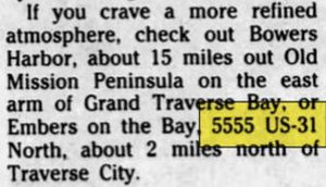 Embers on the Bay (Mountain Jacks) - May 26 1991 Article (newer photo)